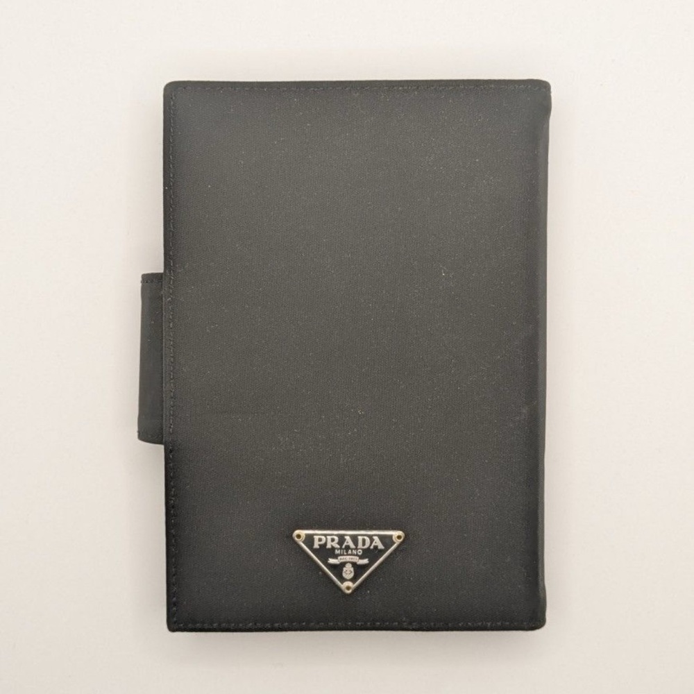 Authentic Prada Nylon Agenda Organizer/Passport Holder